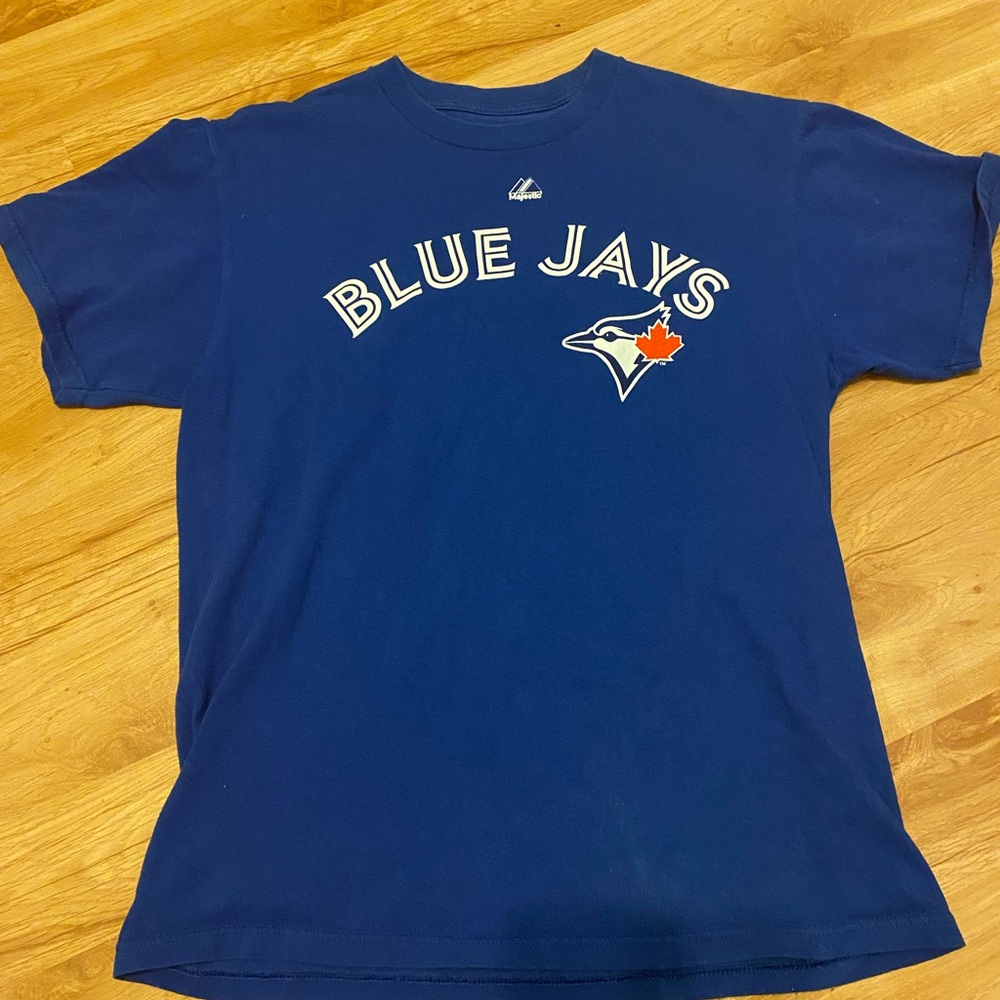 Majestic RA Dickey Blue Jays Tee